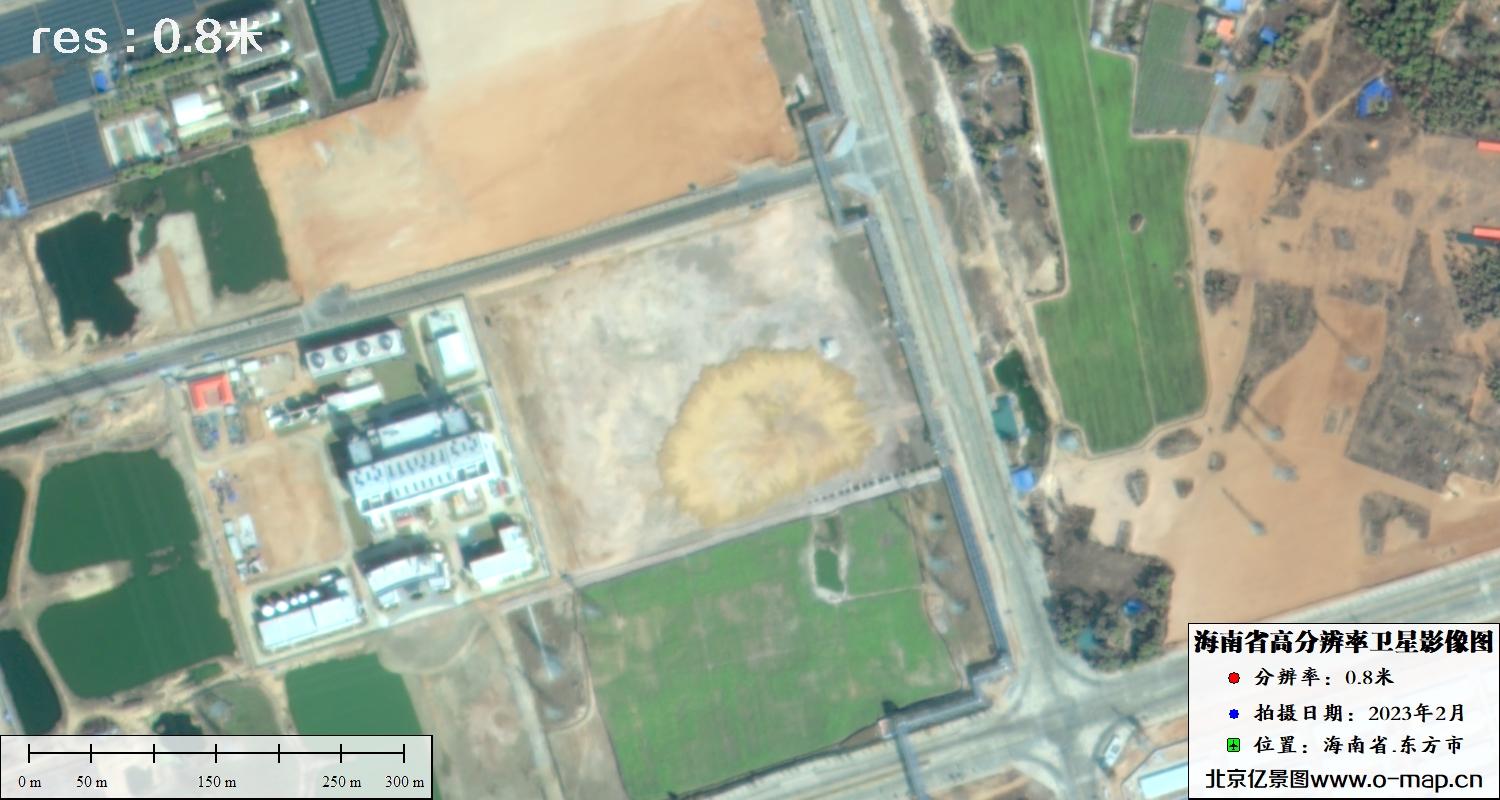 海南省中山市2023年最新0.8米分辨率卫星影像图