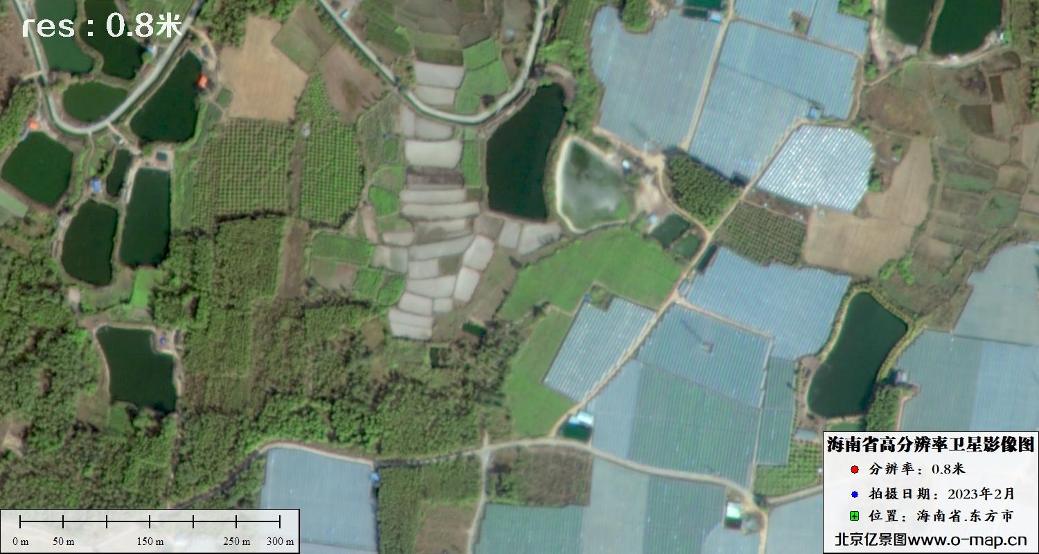 海南省中山市2023年最新0.8米分辨率卫星影像图
