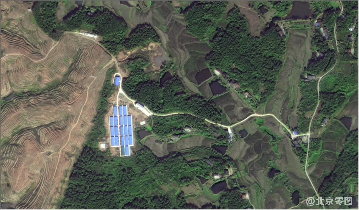 高分二号卫星影像图