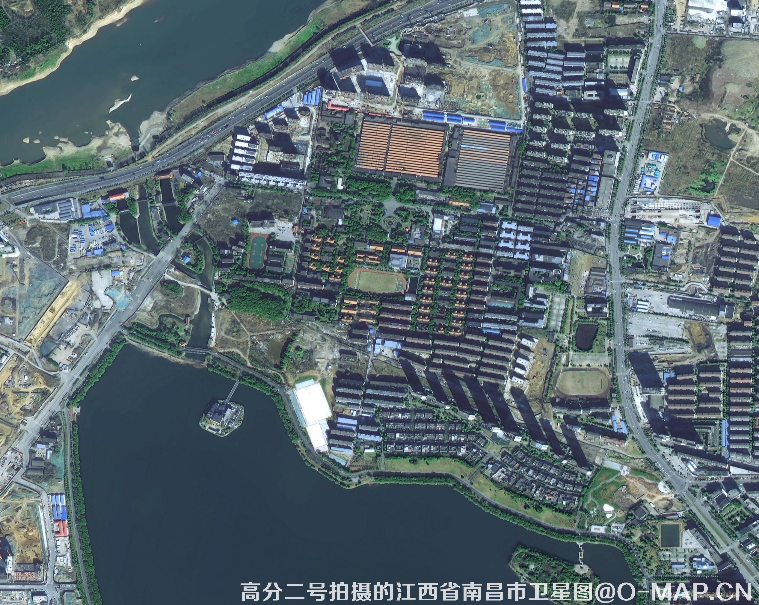 0.8米分辨率卫星图