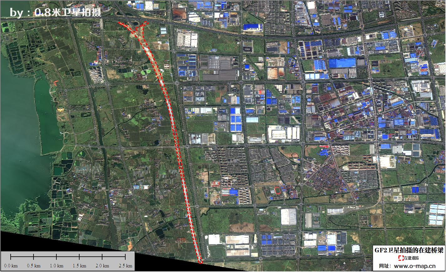 0.8米分辨率卫星拍摄的高清图片