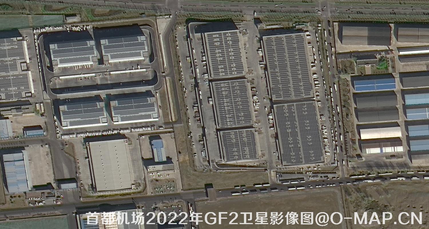 高分二号卫星拍婚的高清卫星图