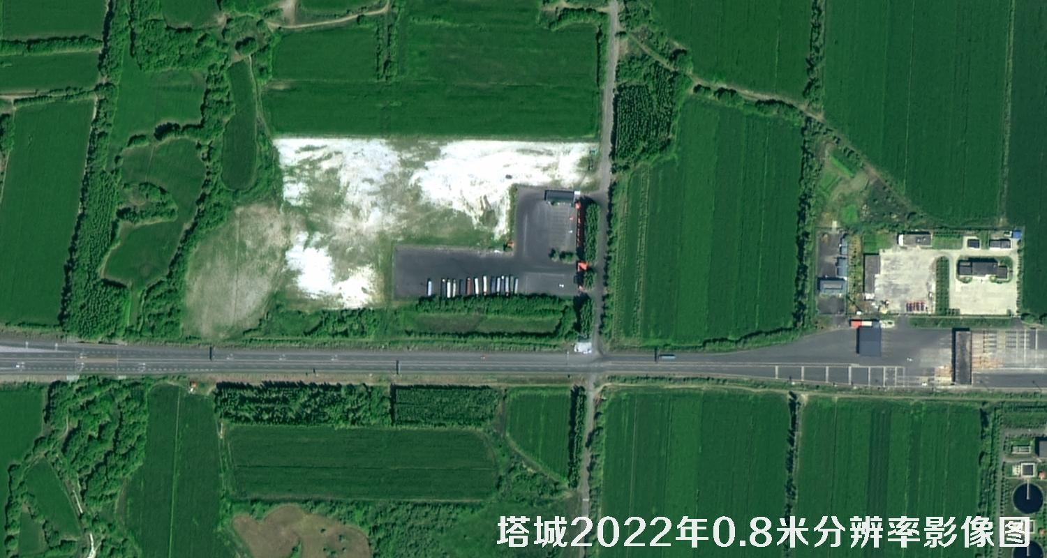高分二号2022年拍摄的塔城地区0.8米影像图