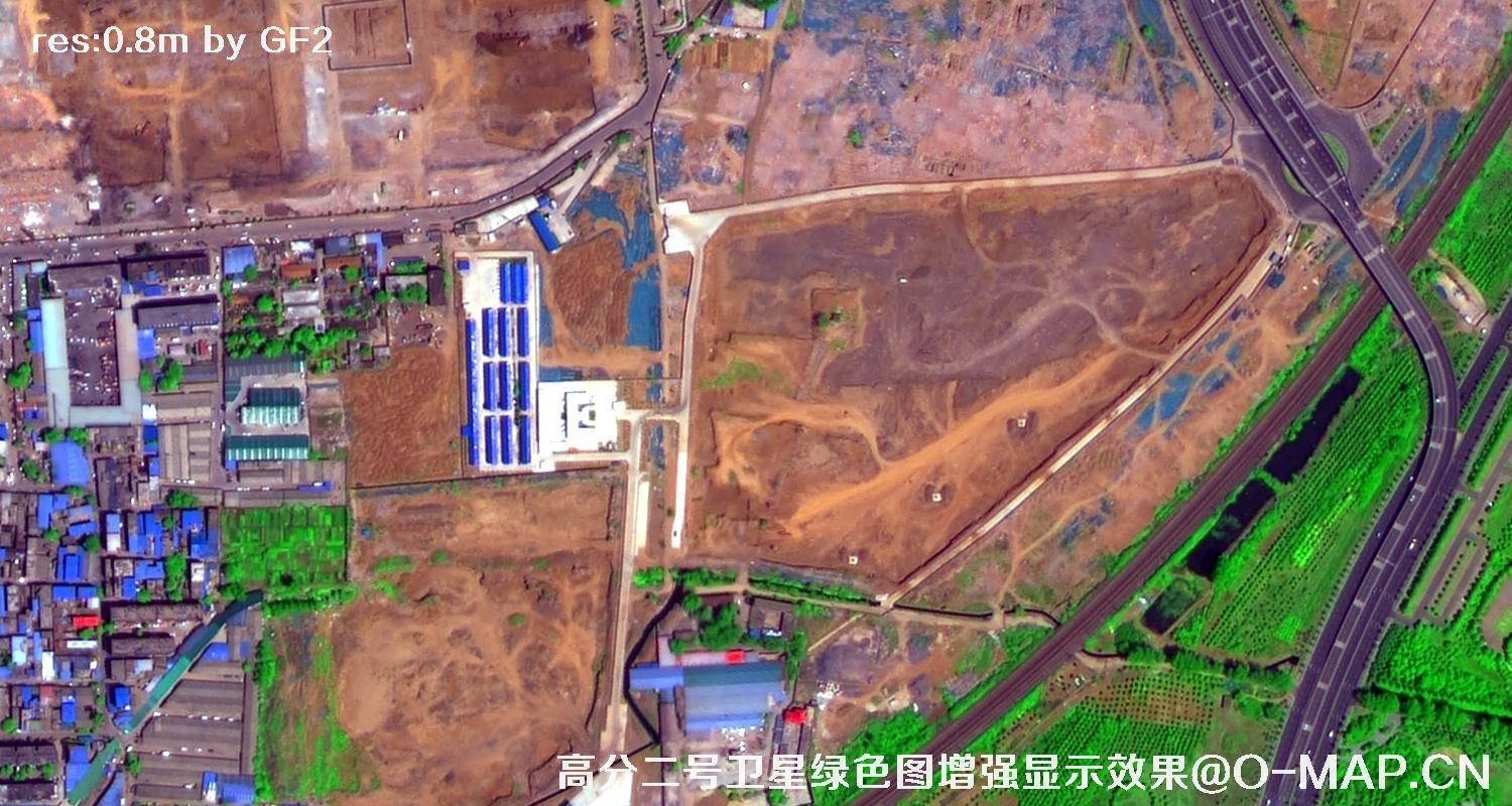 高分二号卫星拍摄的高清图片