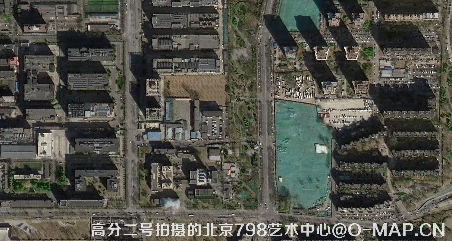 高分二号卫星拍摄的卫星图样例