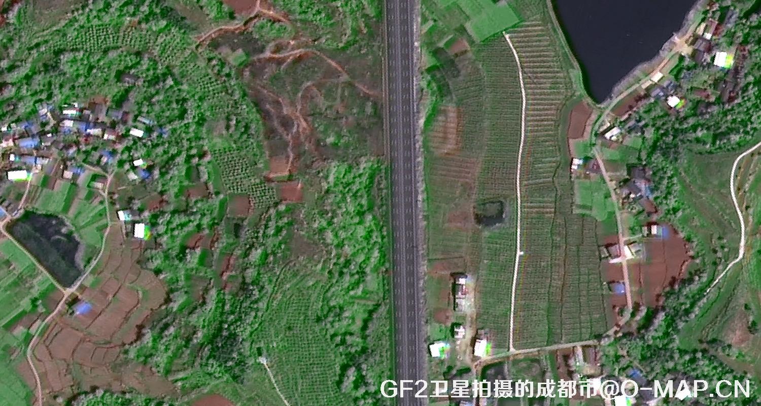 0.8米分辨率卫星图样例