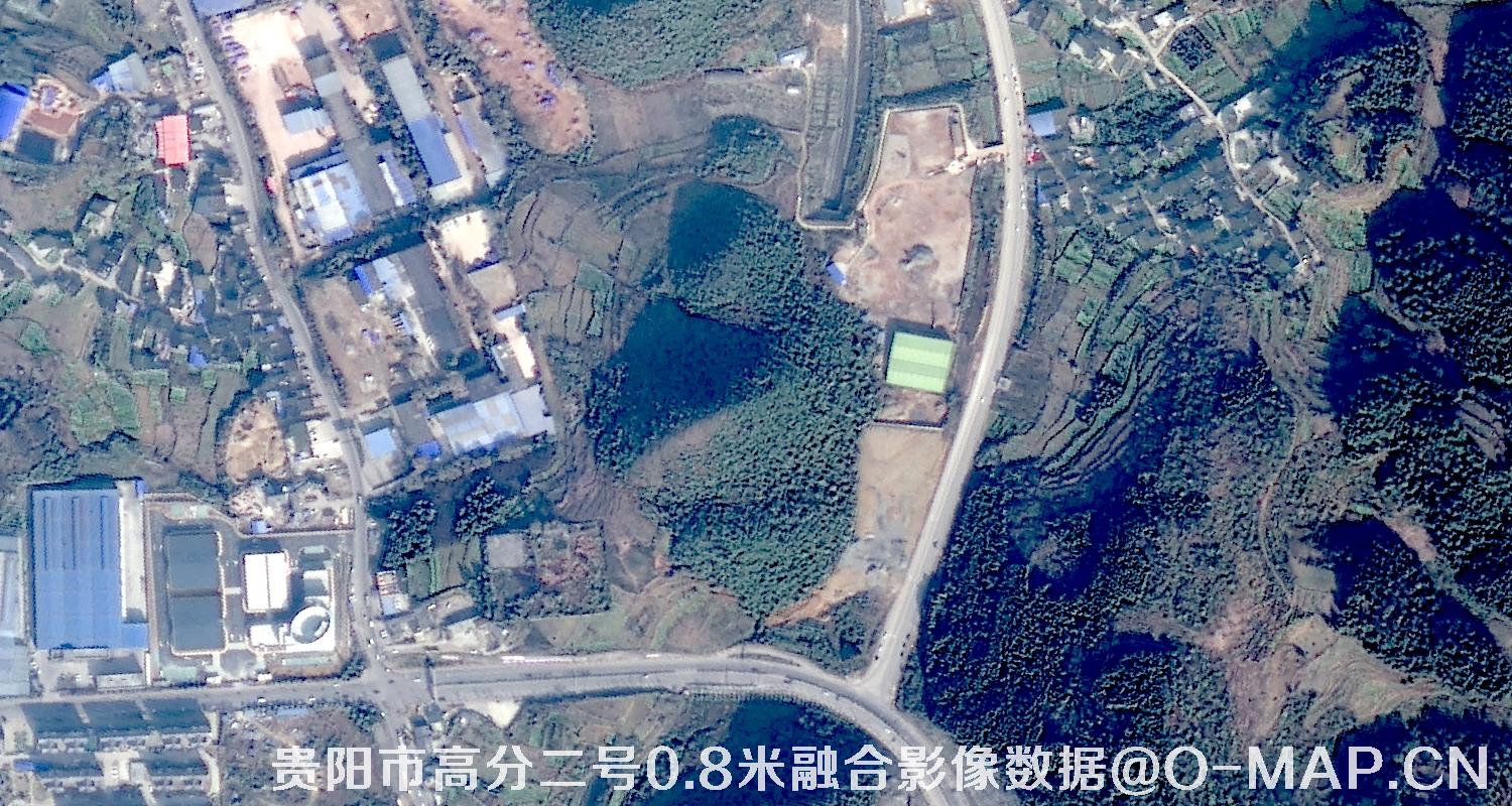 高分二号卫星0.8米影像图