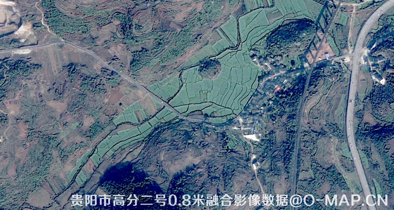 高分二号卫星拍摄的高清卫星图 - 可用于国土部门