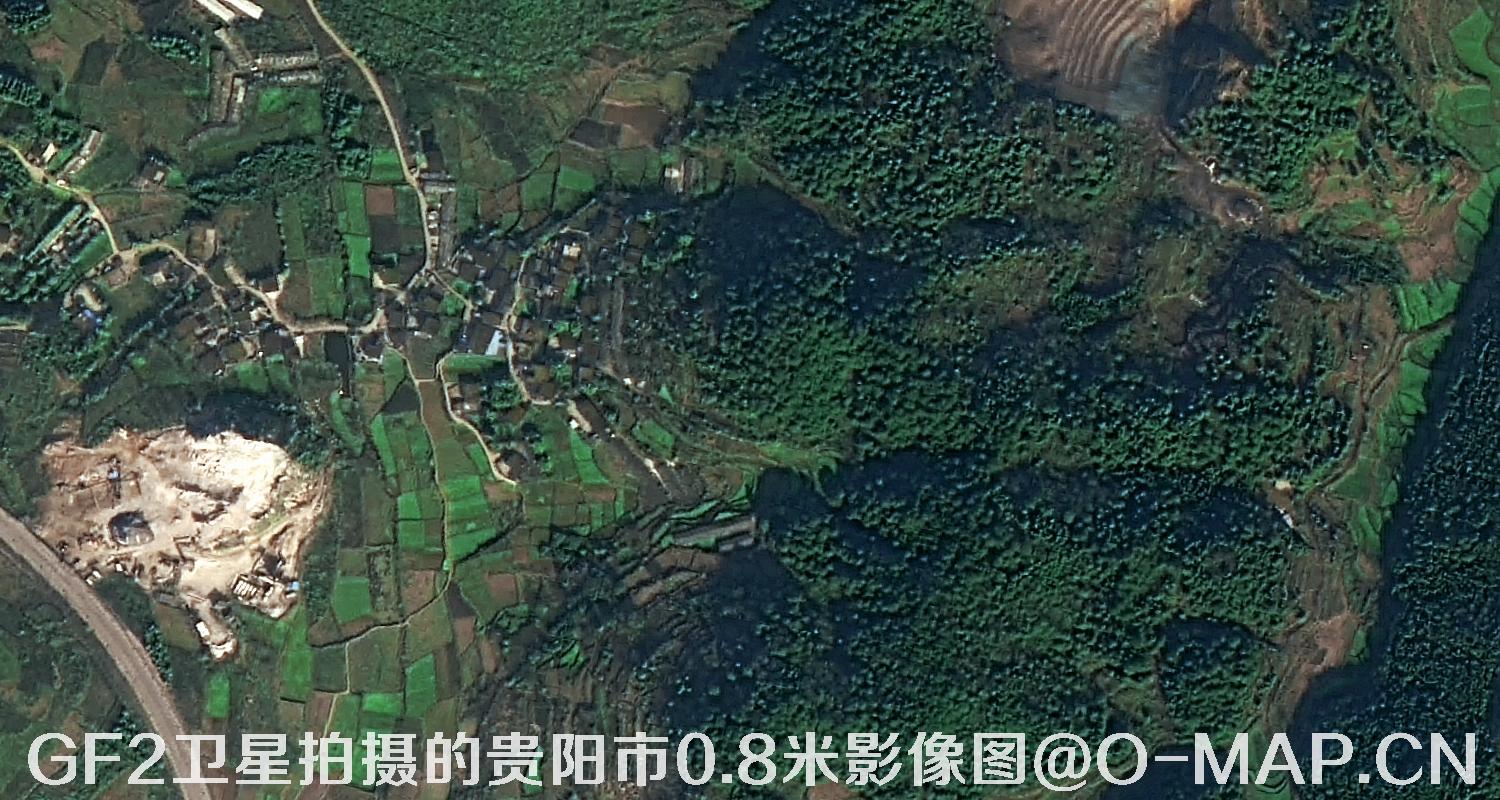 0.8米分辨率卫星图样例