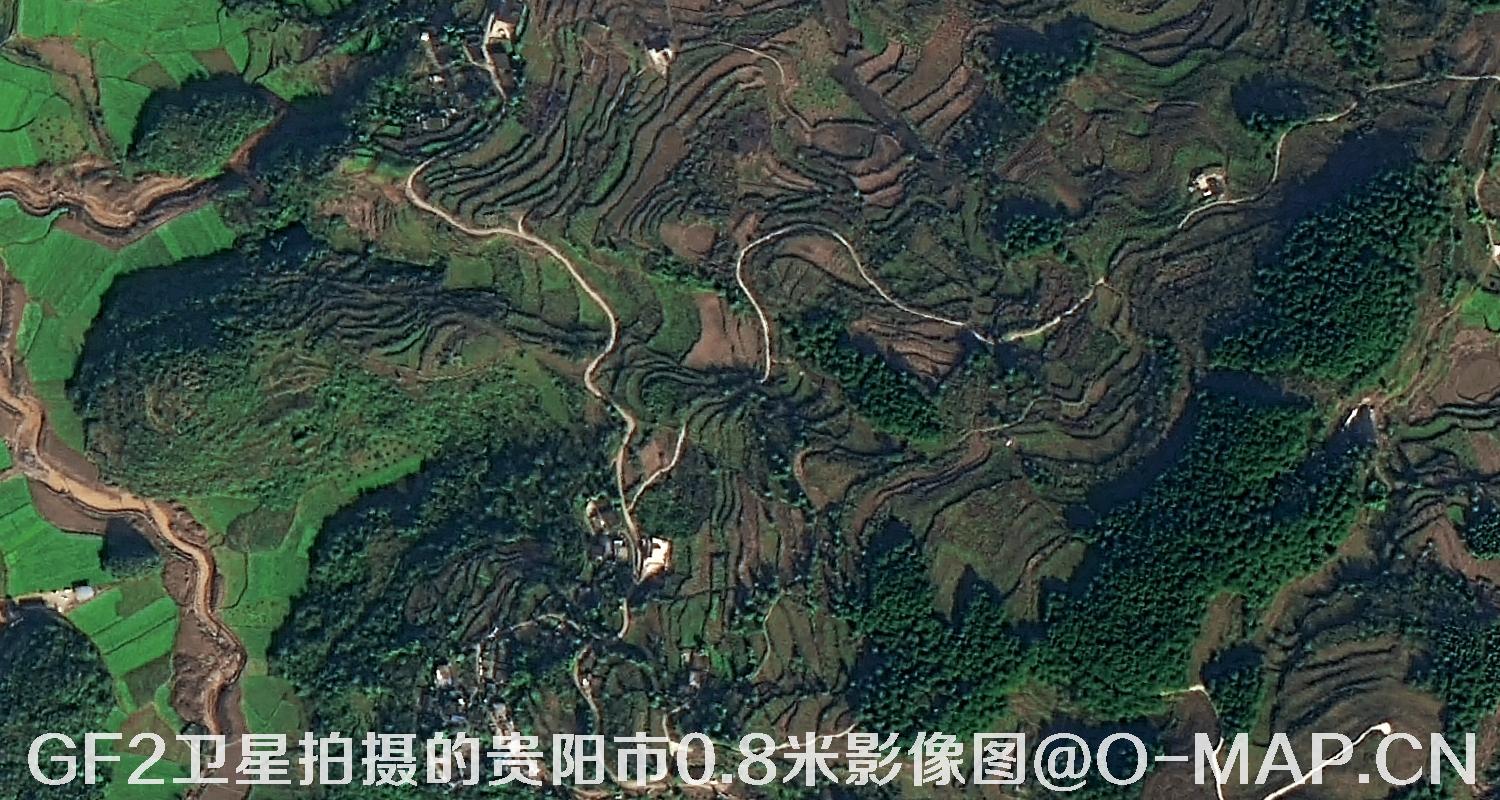 0.8米分辨率卫星图