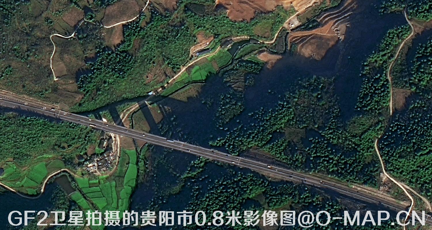 0.8米分辨率卫星图