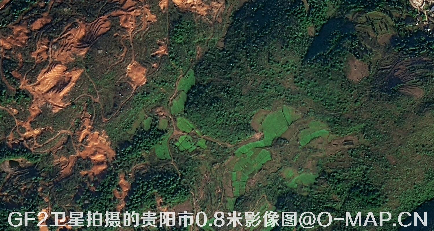 0.8米分辨率卫星图