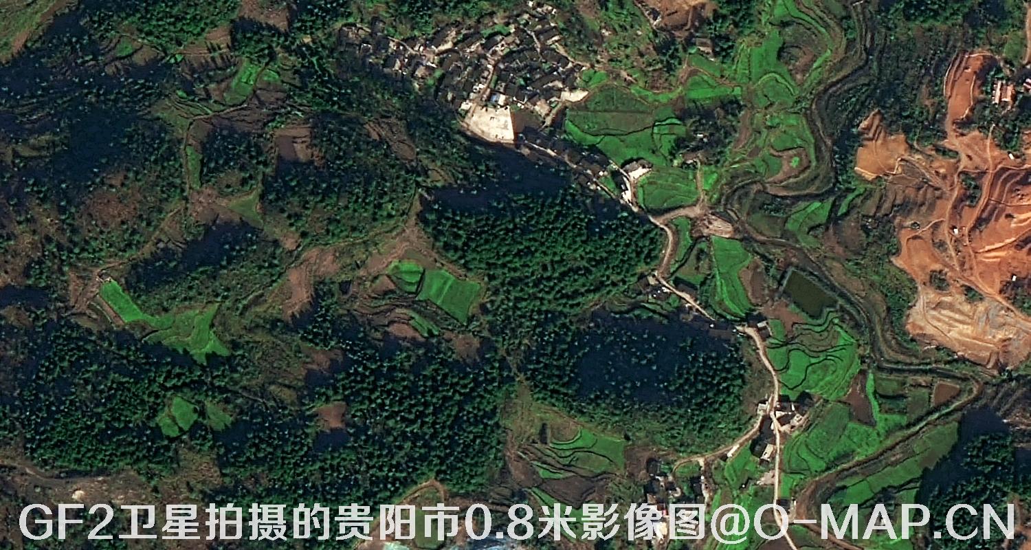 0.8米分辨率卫星图样例