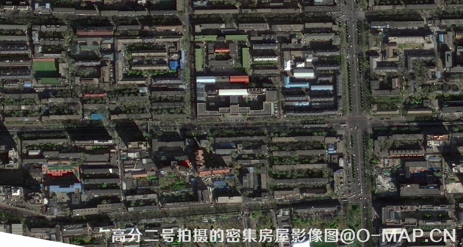 0.8米分辨率卫星图