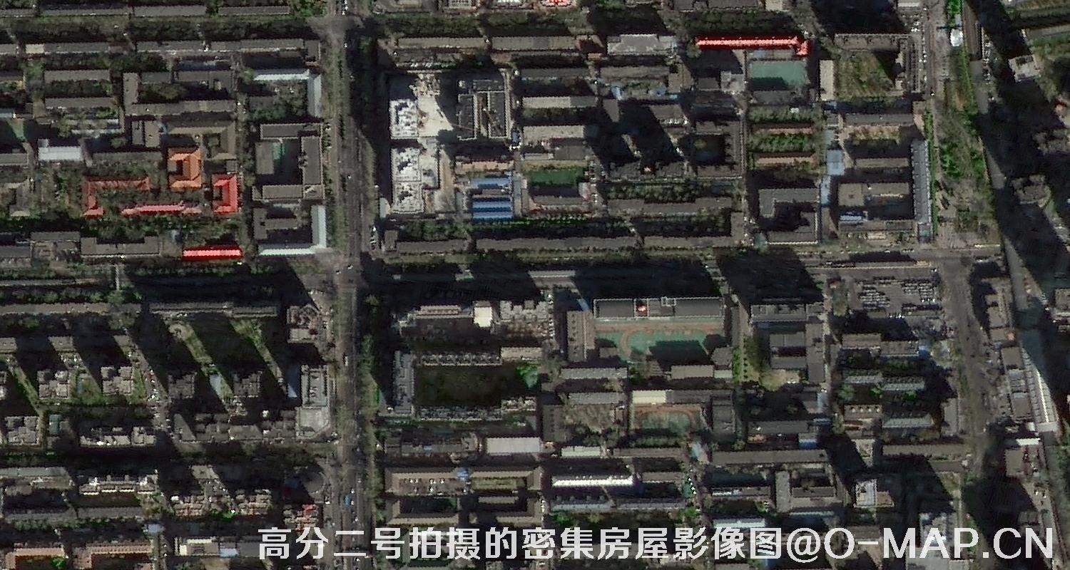 0.8米高分二号卫星图