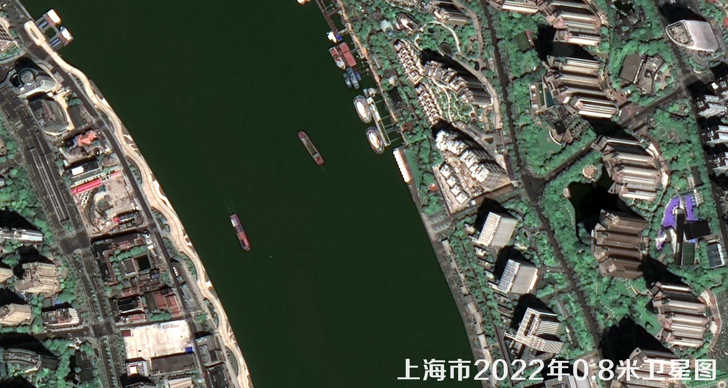 上海市2022年0.8米分辨率卫星图