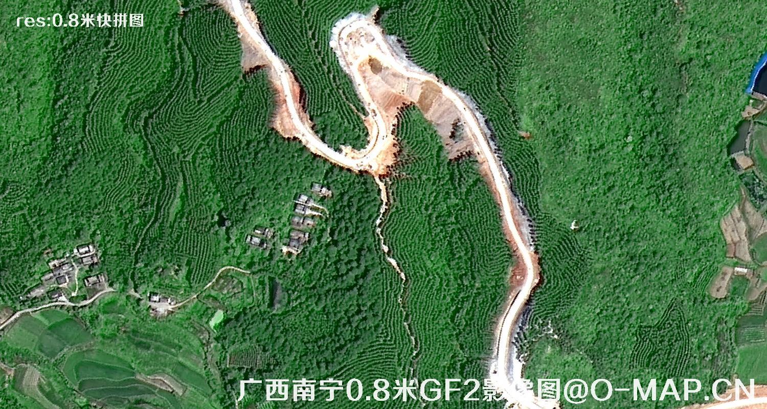 0.8米分辨率卫星图样例