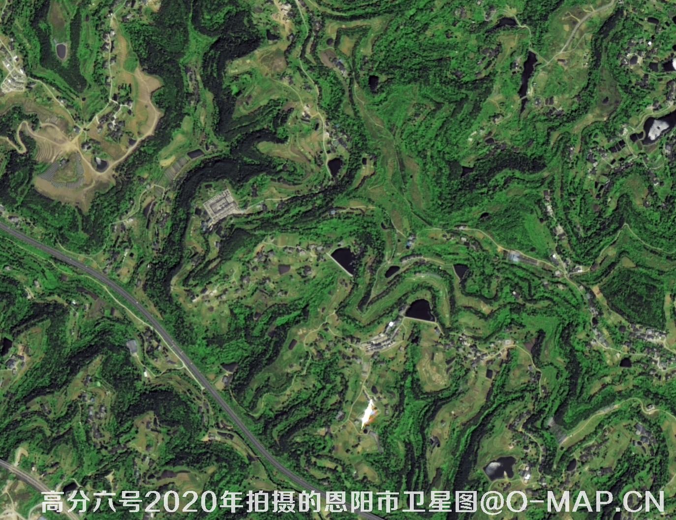 国产2米卫星拍摄的卫星图样片