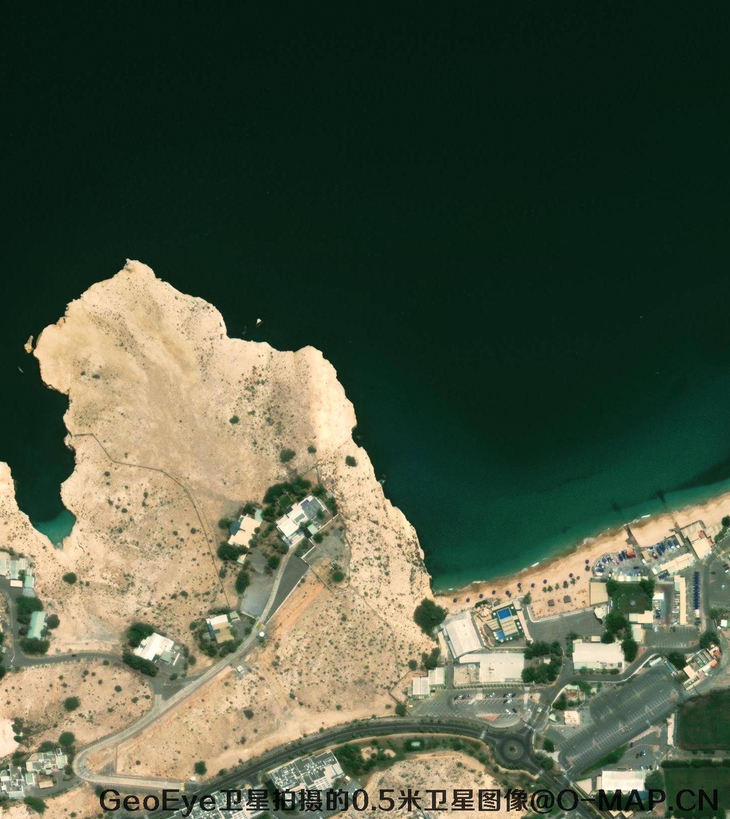 GeoEye卫星拍摄的0.5米卫星图像