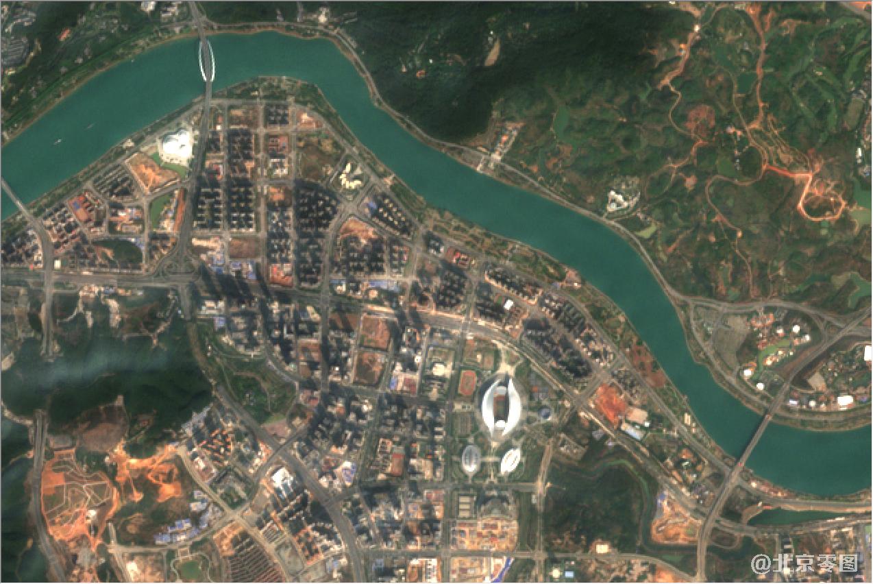 广西省2021年1月份最新卫星图