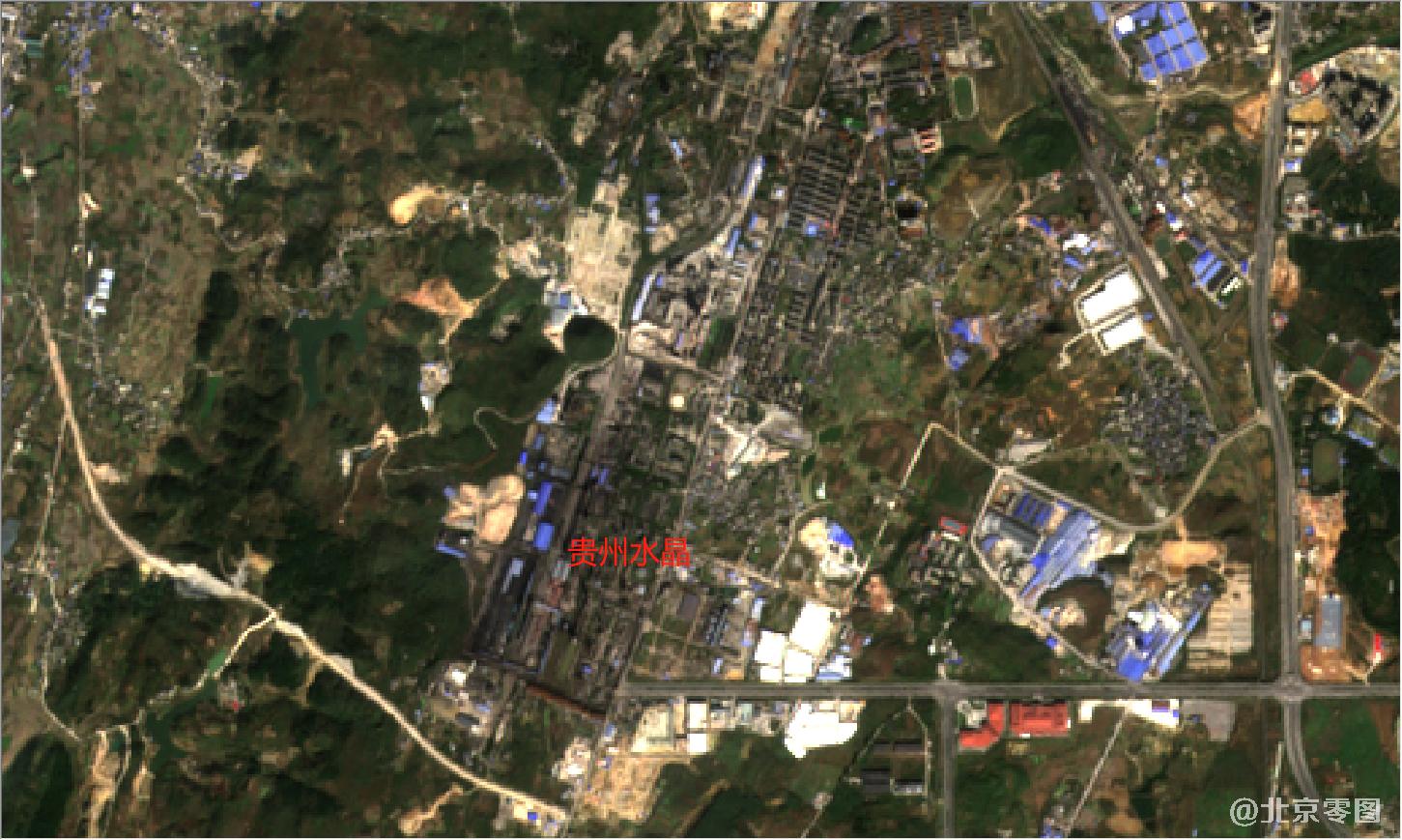贵州省2021年最新卫星图-贵州水晶