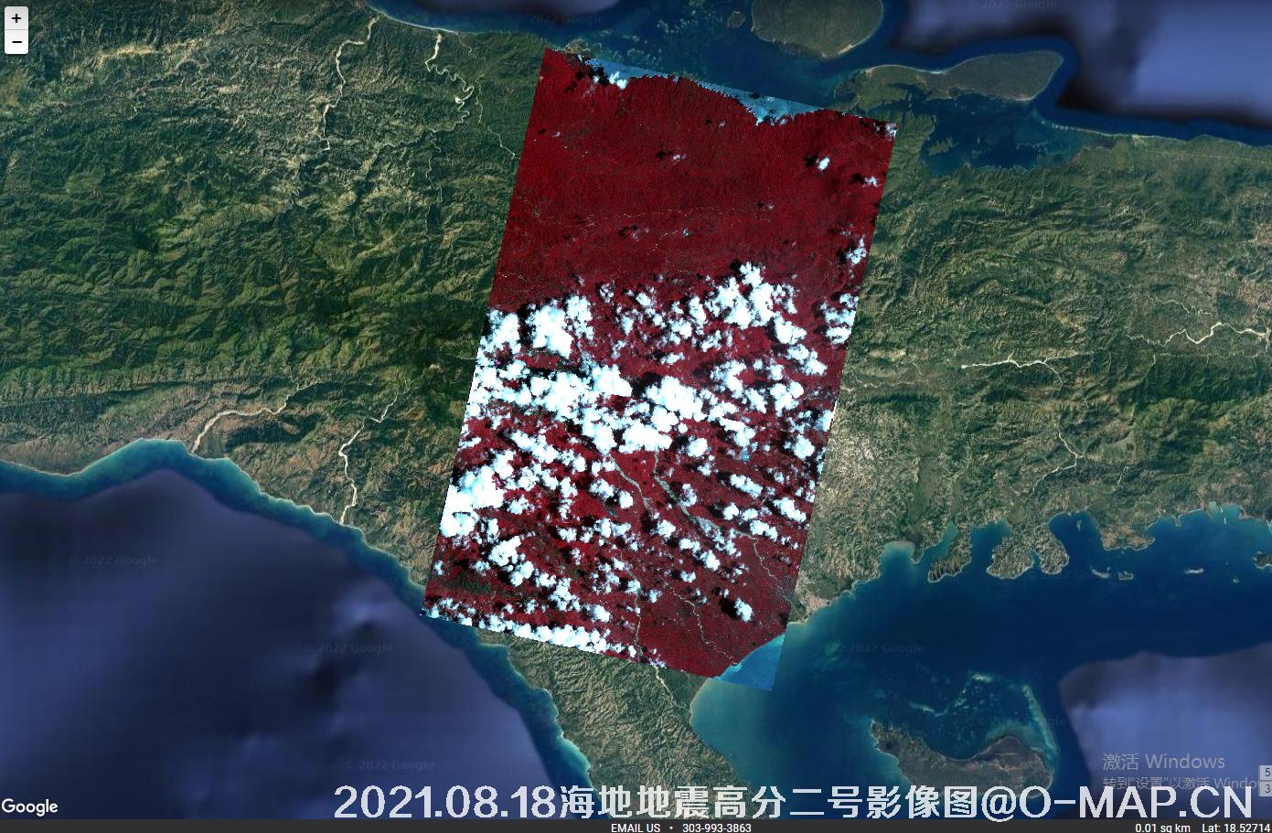 2021.08.18海地地震灾害高清卫星影像图