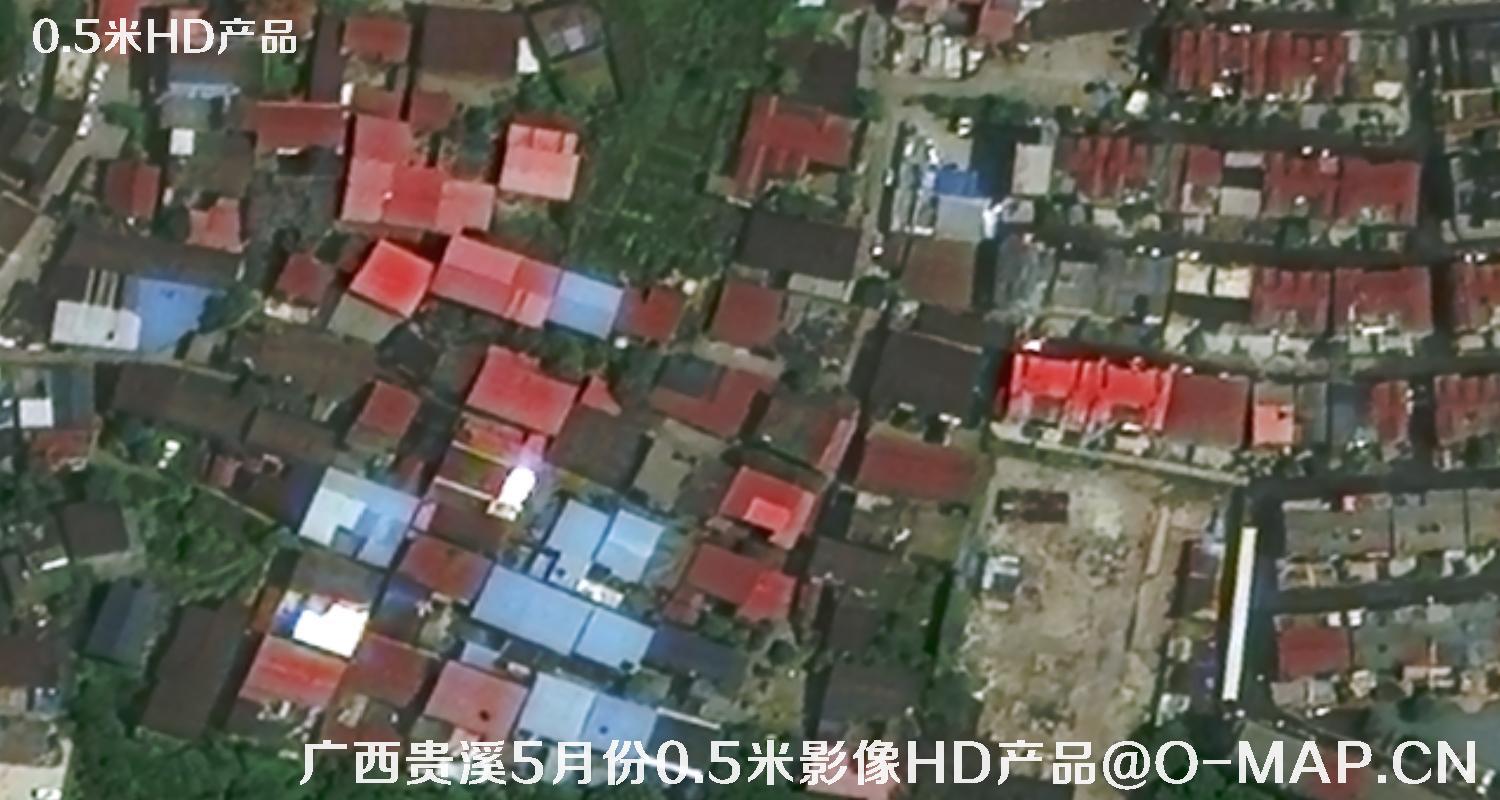 广西省贵溪市2023年5月份0.5米分辨率影像HD产品