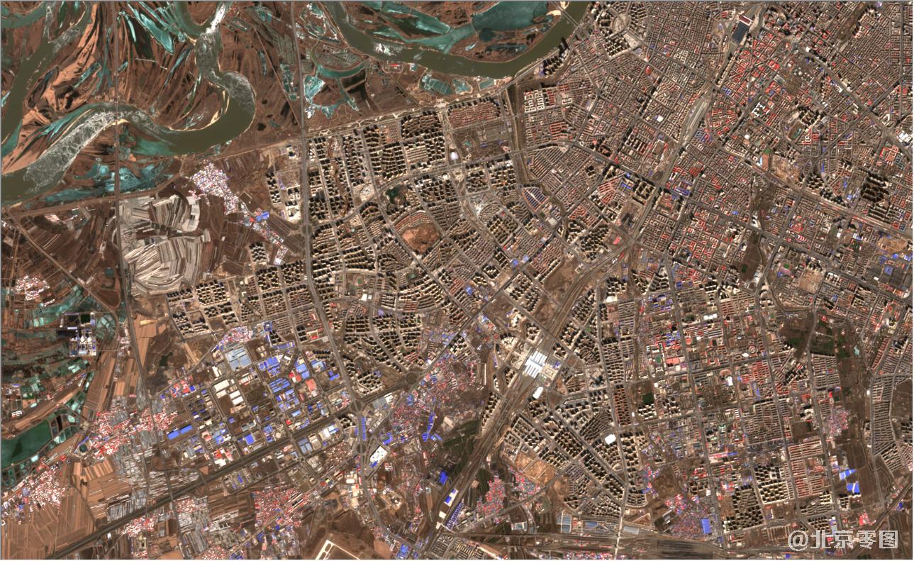 黑龙江省2021年4月份最新卫星图