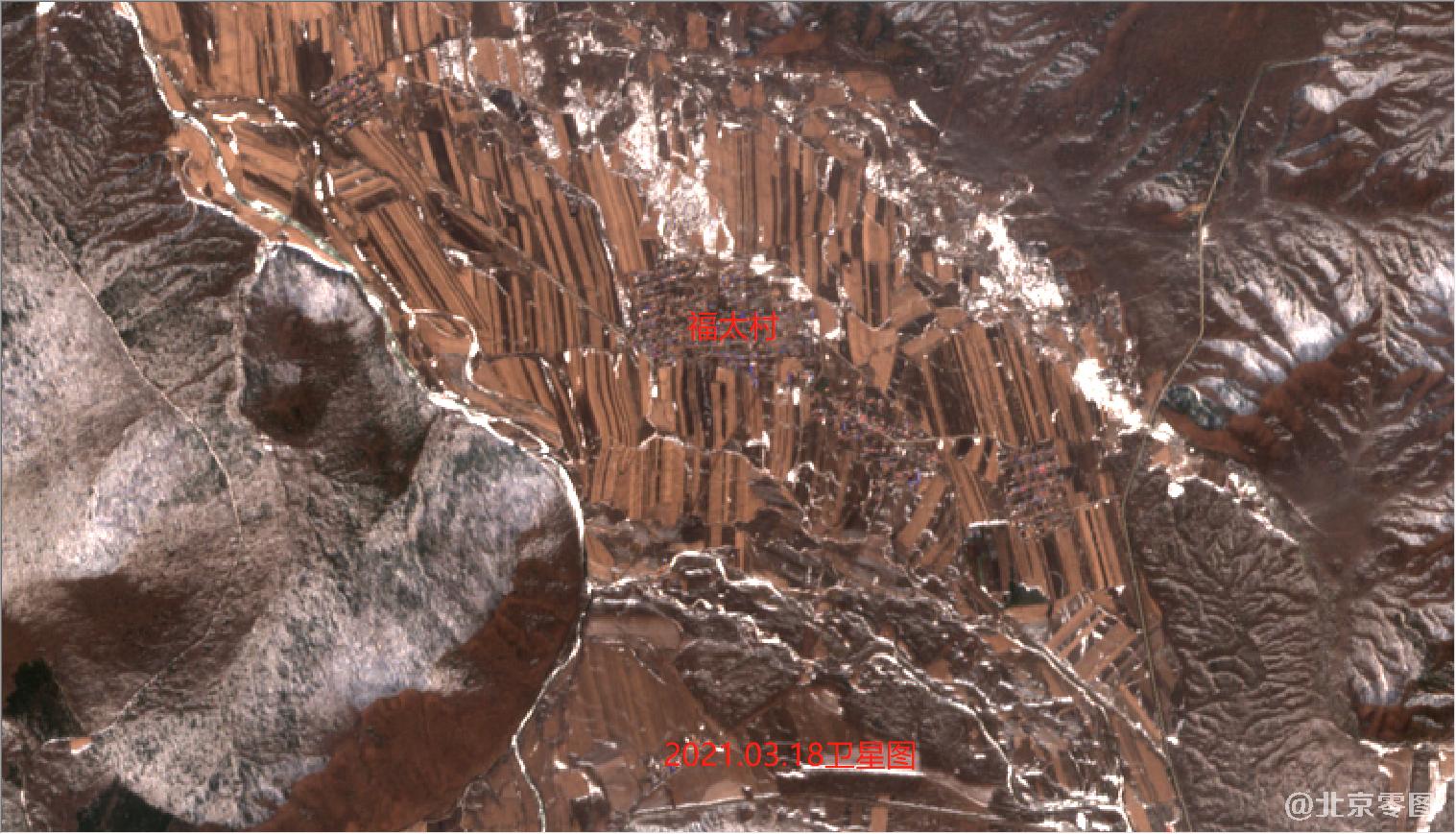 福太村2021年3月18日卫星图