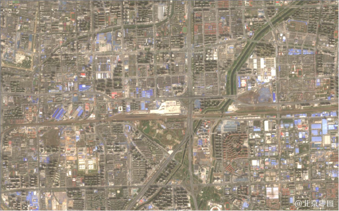 最新卫星图-郑州市新郑市最新卫星图-河南省最新卫星地图@北京亿景图