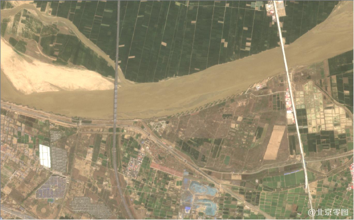 河南省郑州市新郑市最新卫星图-2021年3月份拍摄