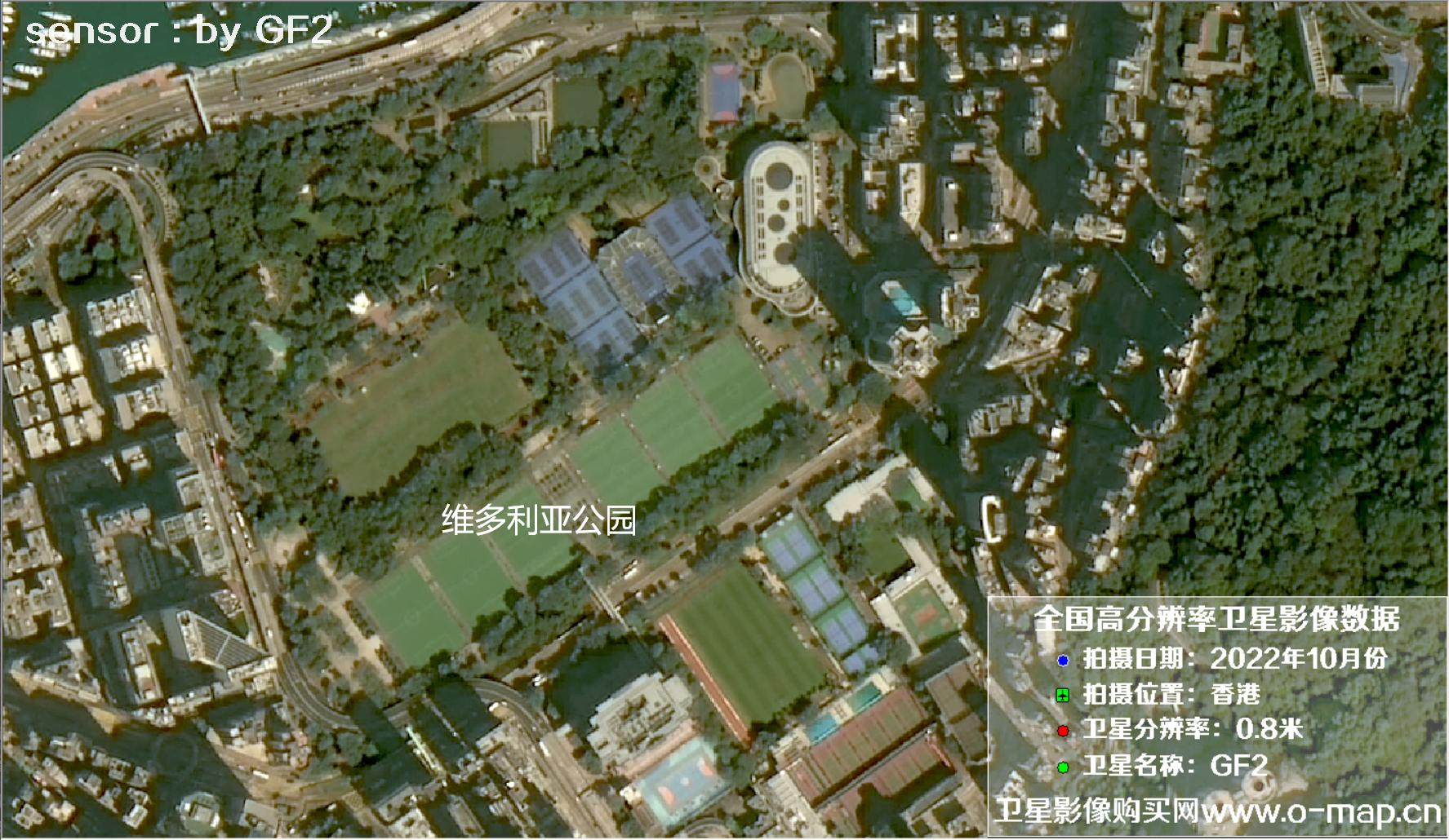 香港岛南区地标建筑2022年10月份影像图