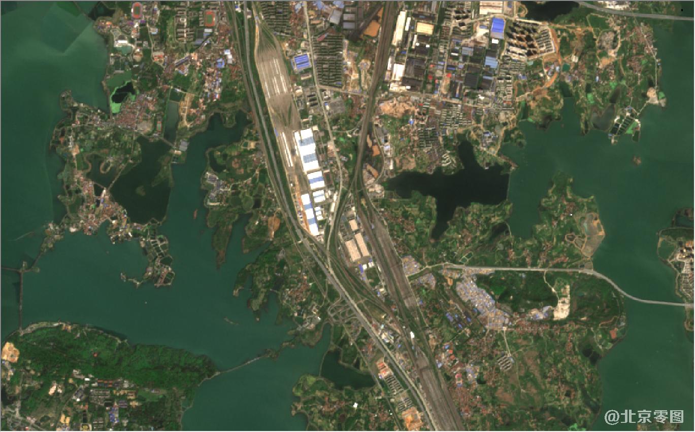 最新卫星图-武汉市鄂州市最新卫星图-湖北省最新卫星地图@北京亿景图