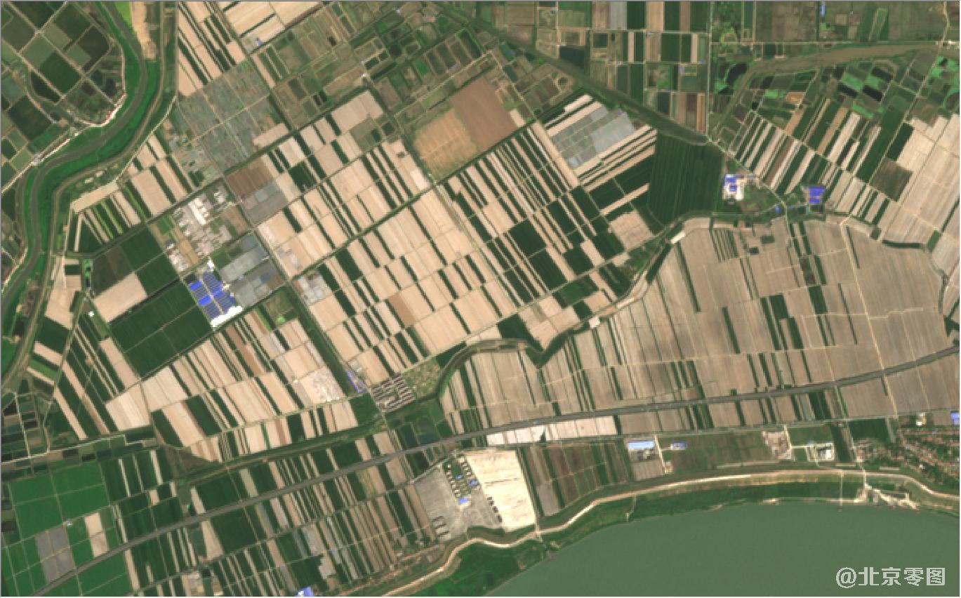 湖北省最新卫星图-2021年3月份拍摄