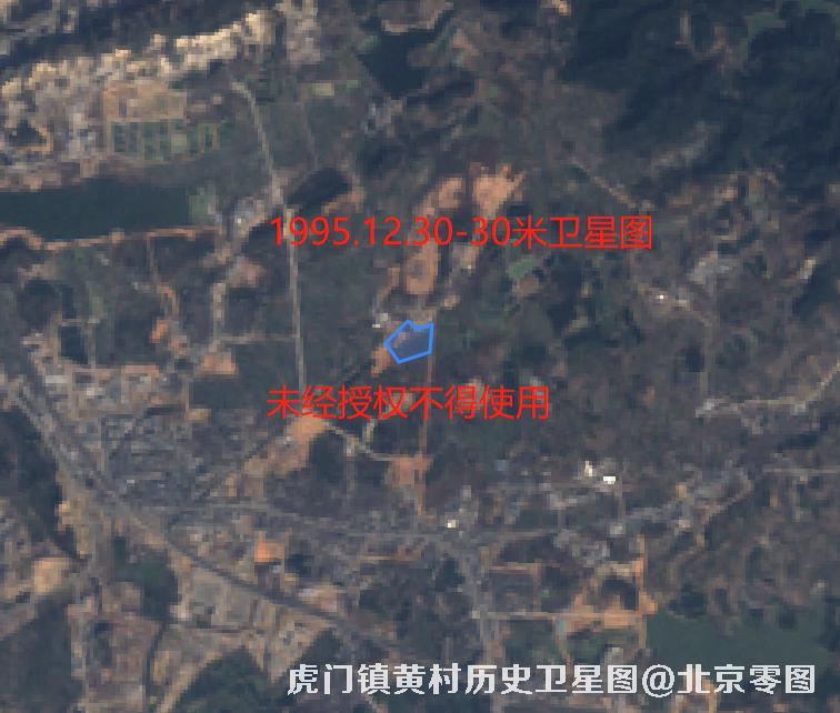 虎门镇黄村历史卫星图查询结果