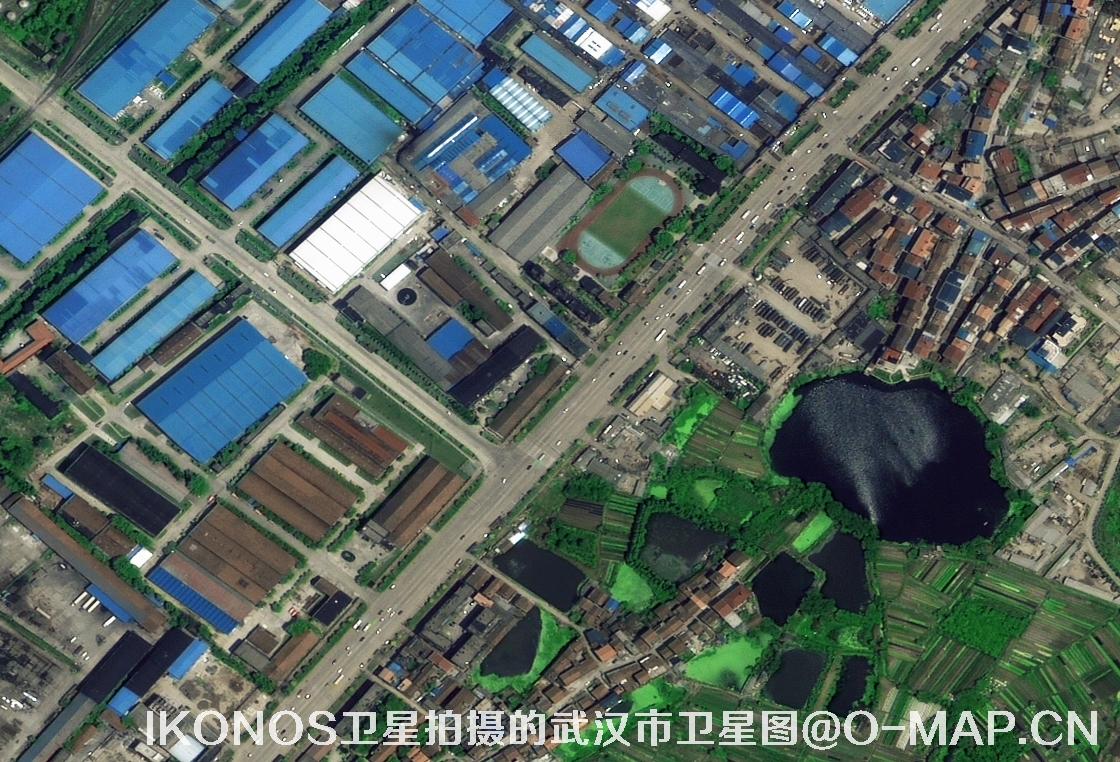 IKONOS拍摄的0.8米历史卫星图资料