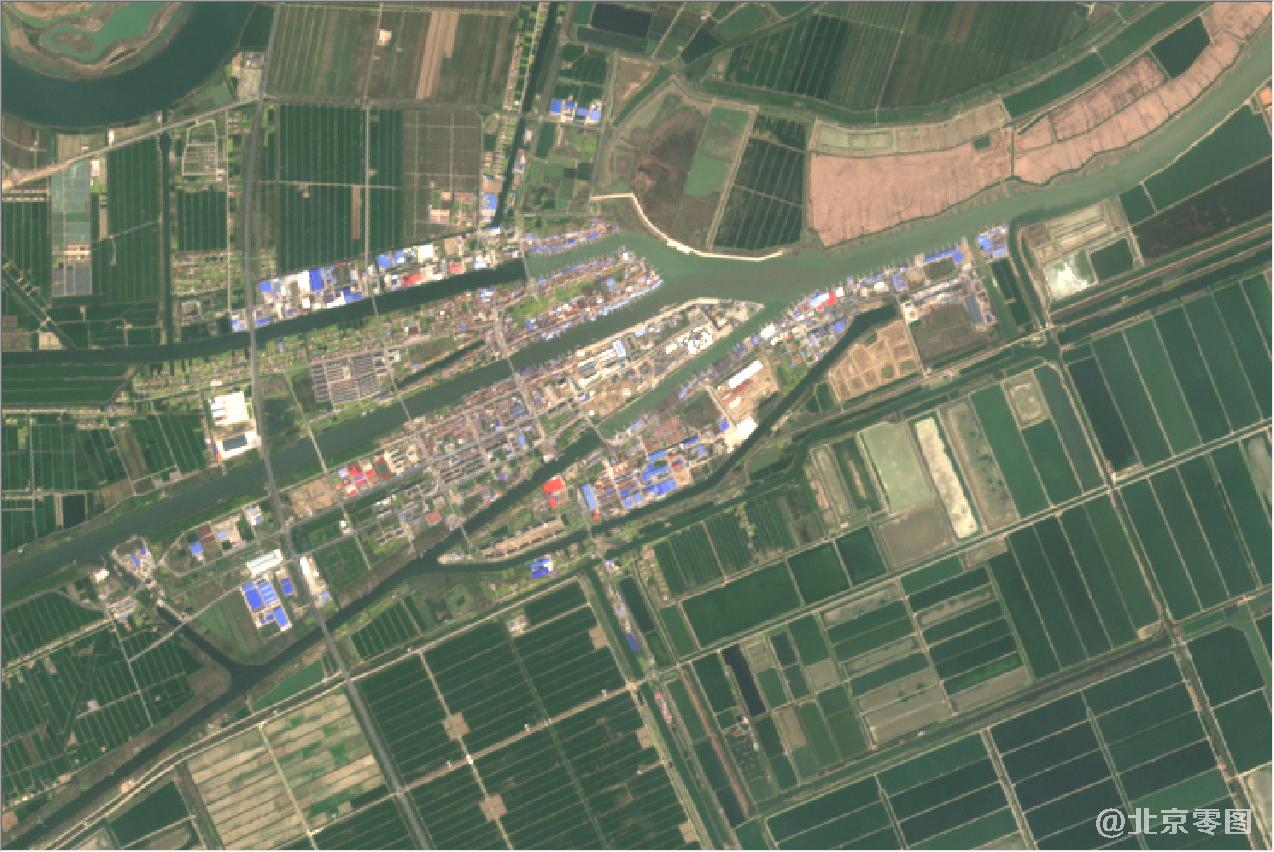 江苏省2021年4月份最新卫星地图