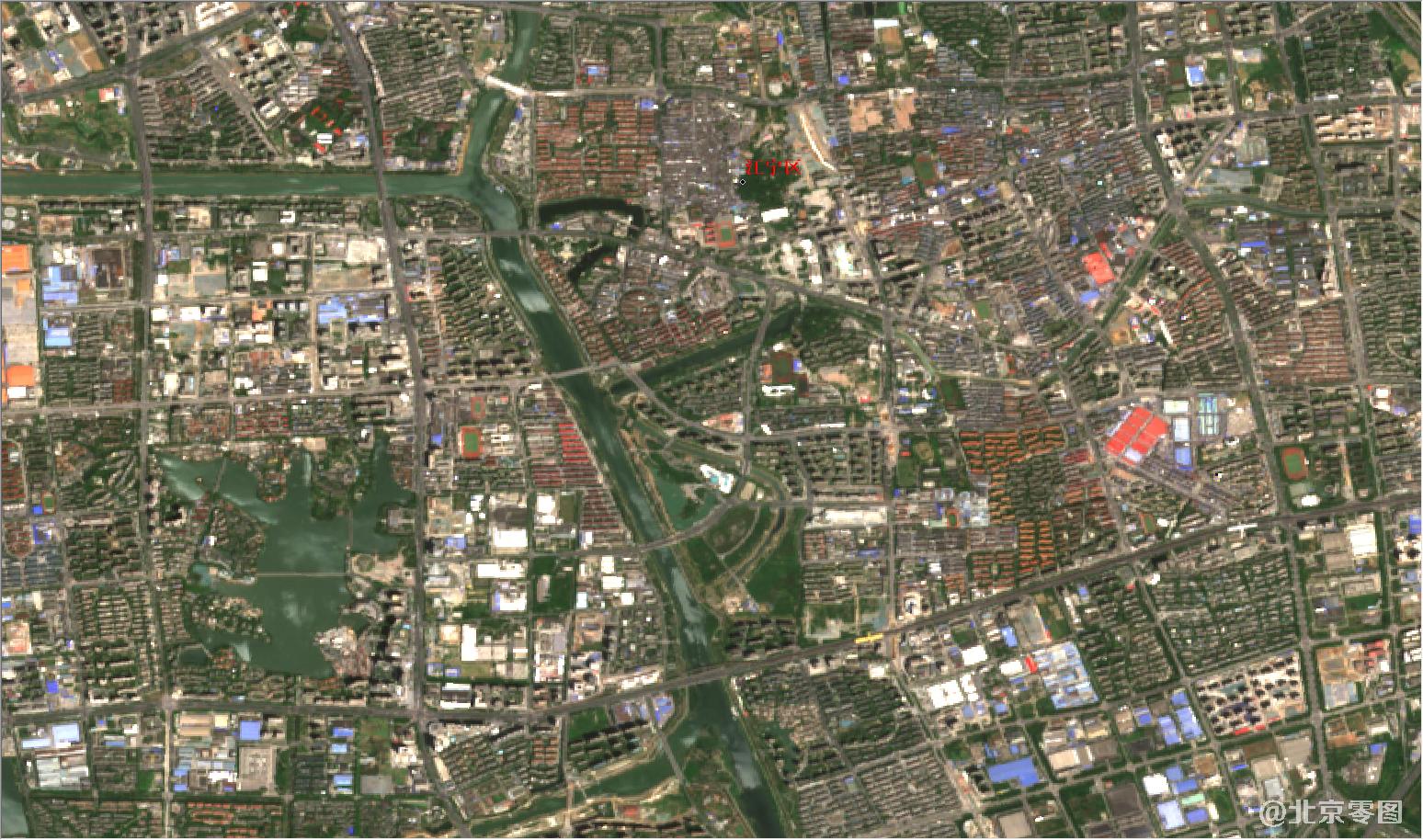江苏省南京市2021年5月份最新卫星图