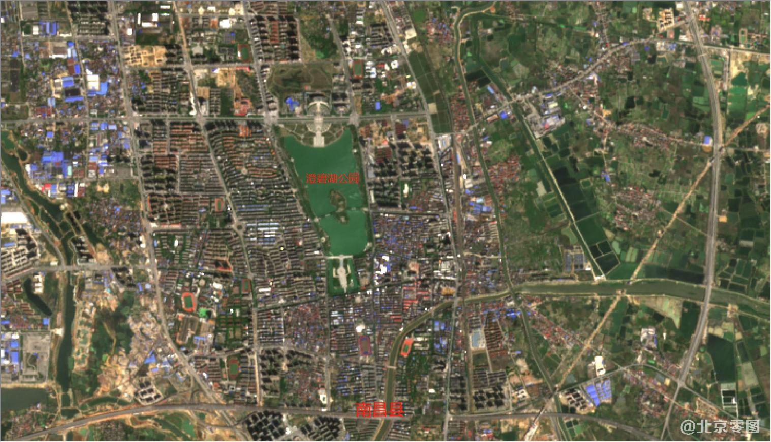 江西省2021年最新卫星图-