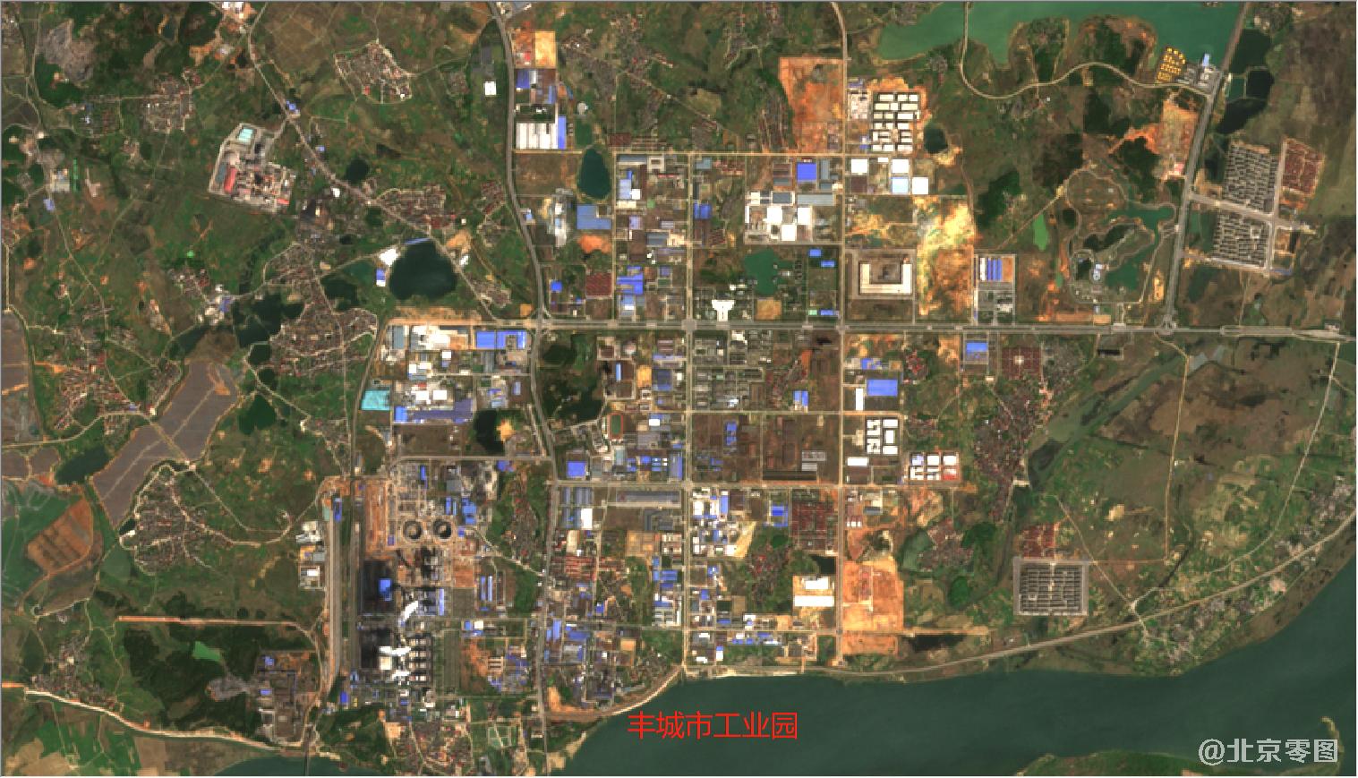 江西省2021年最新卫星图-