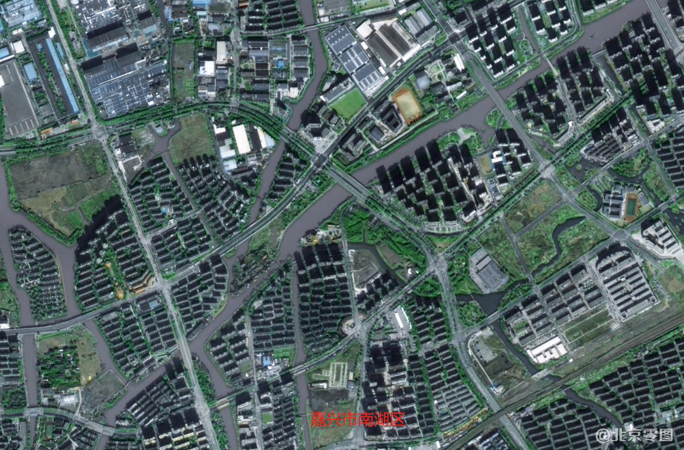 嘉兴市南湖区卫星图