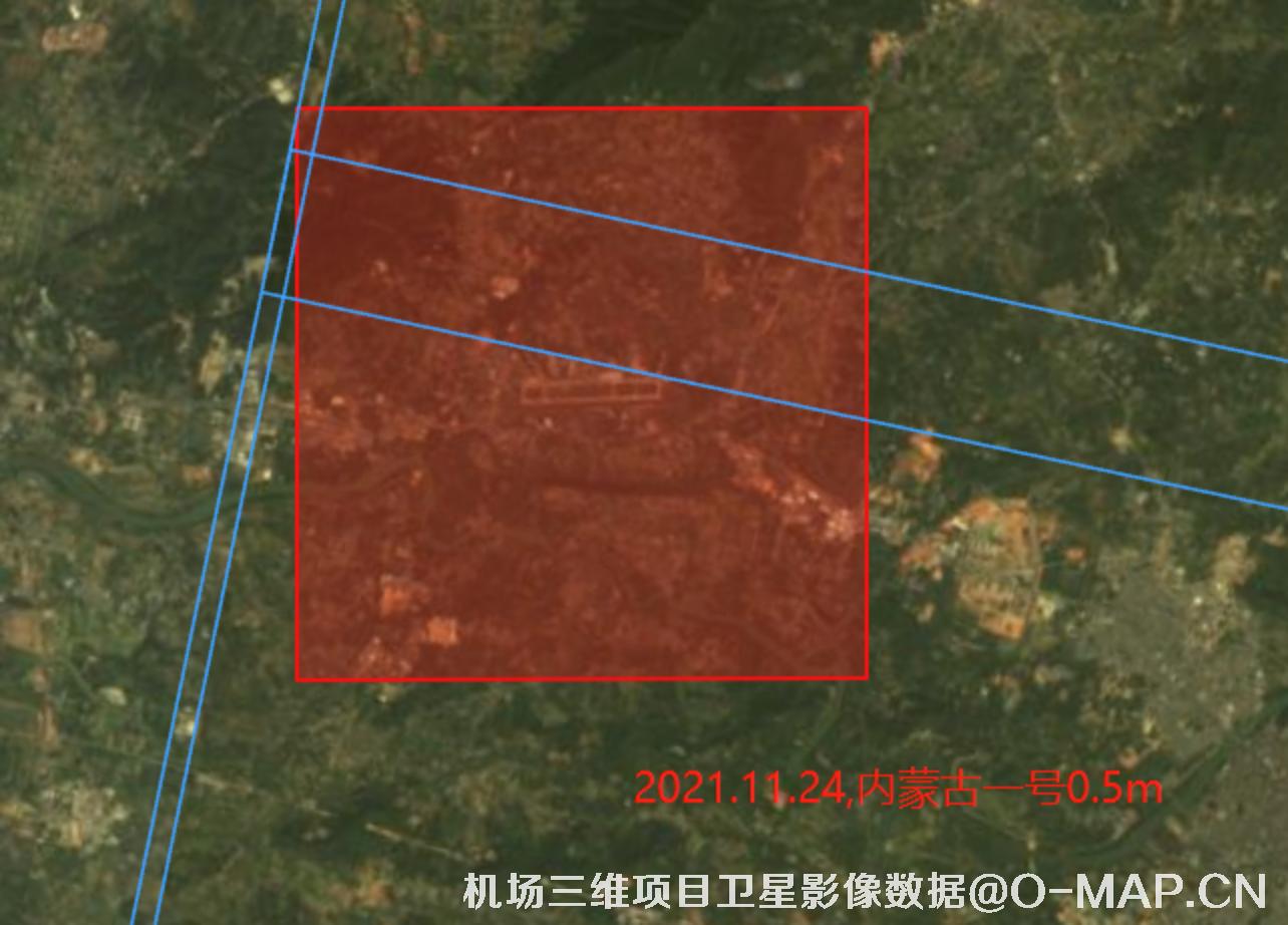 惠州平潭机场2021年0.5米内蒙古一号卫星图