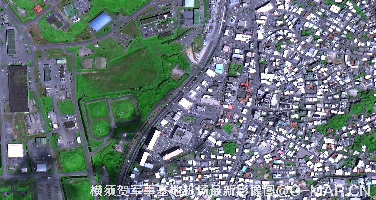 横须贺军事基地机场最新影像图