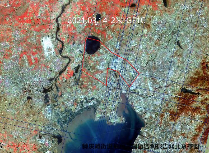 青岛棘洪滩街道卫星图查询结果