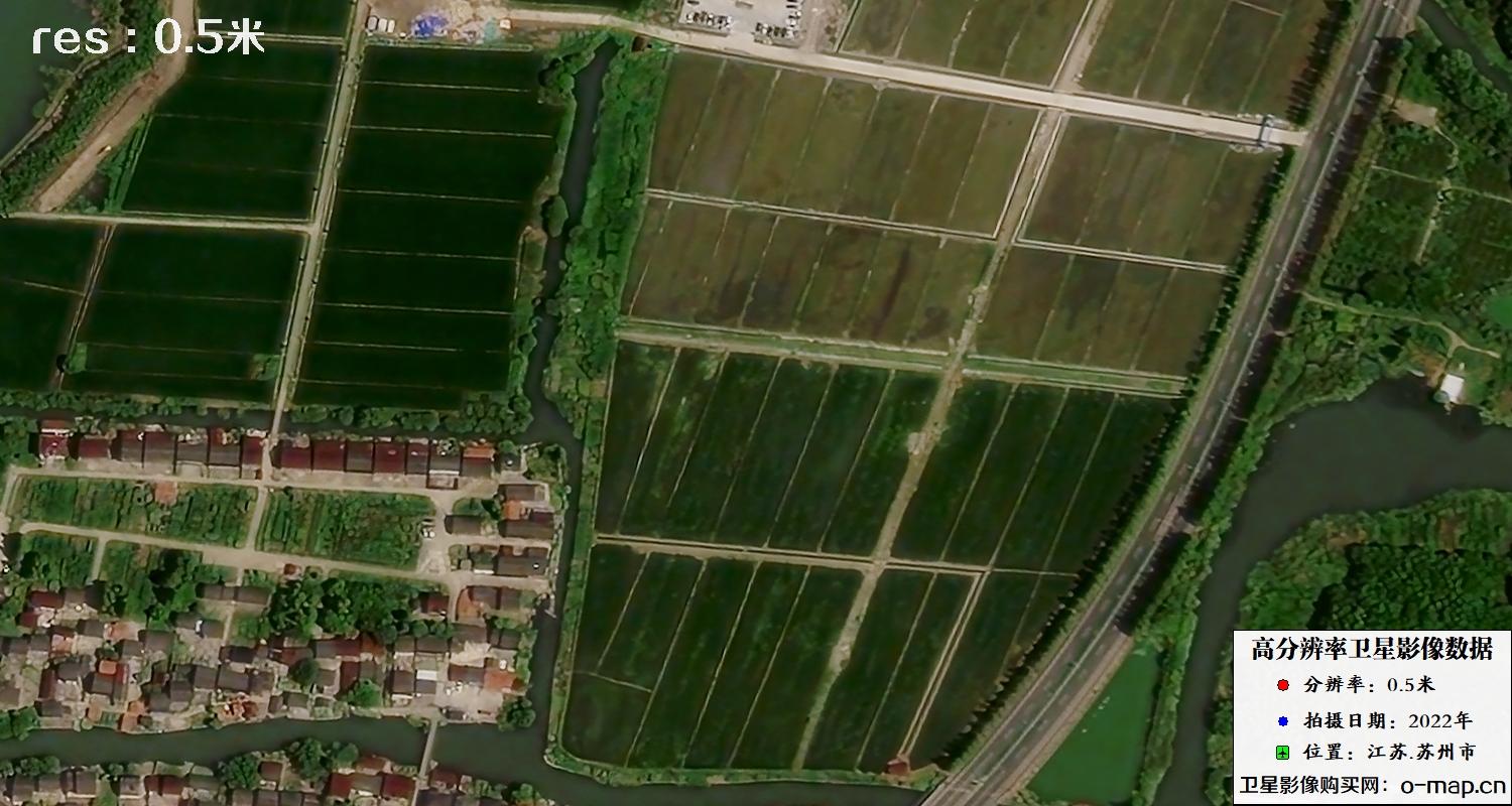 江苏省苏州市2022年0.5米分辨率卫星影像图