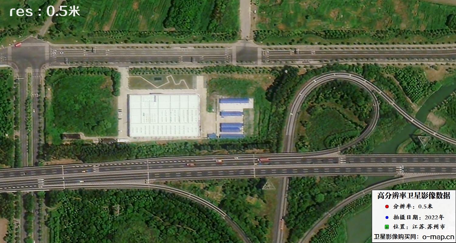 江苏省苏州市2022年0.5米分辨率卫星影像图