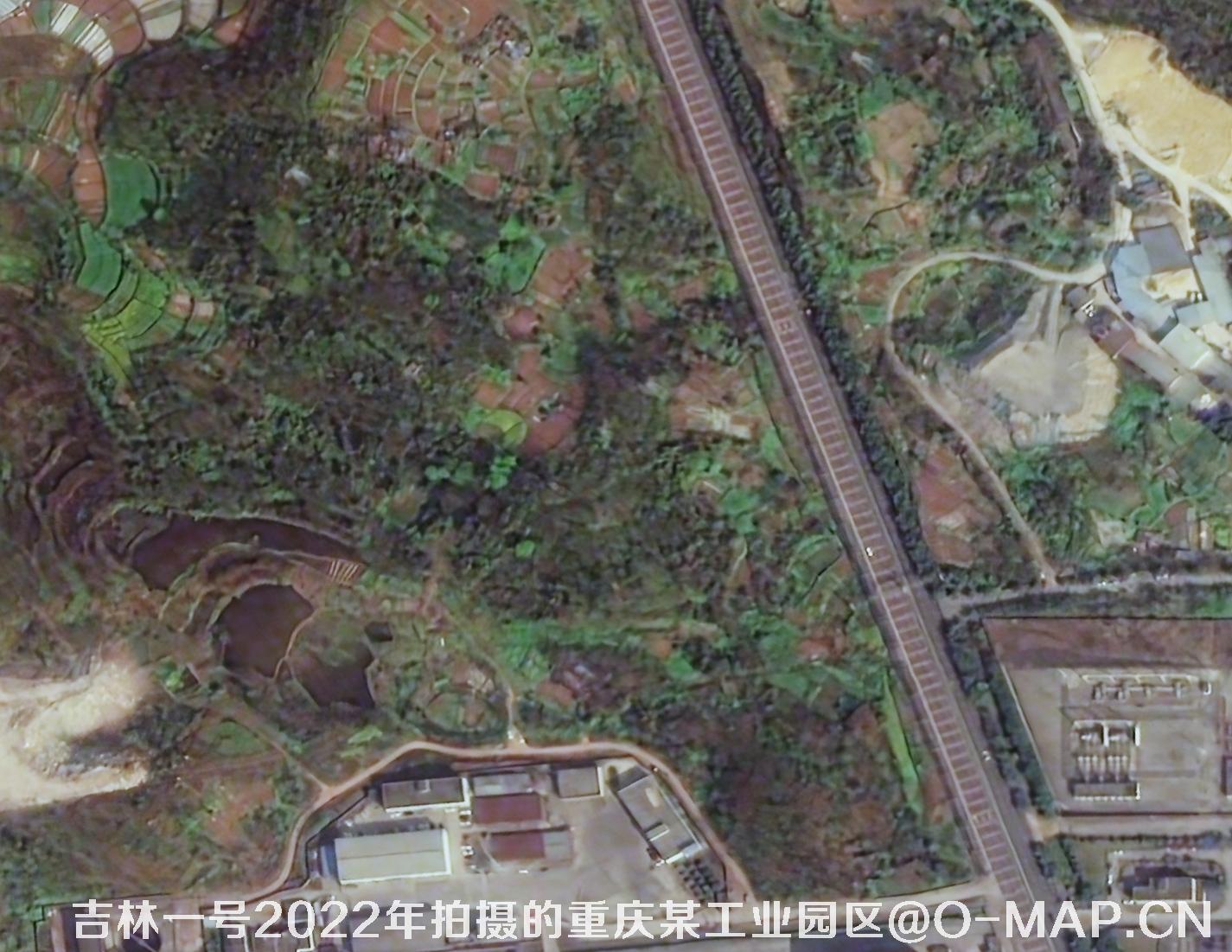 国产1米分辨率卫星拍摄的高清卫星图片