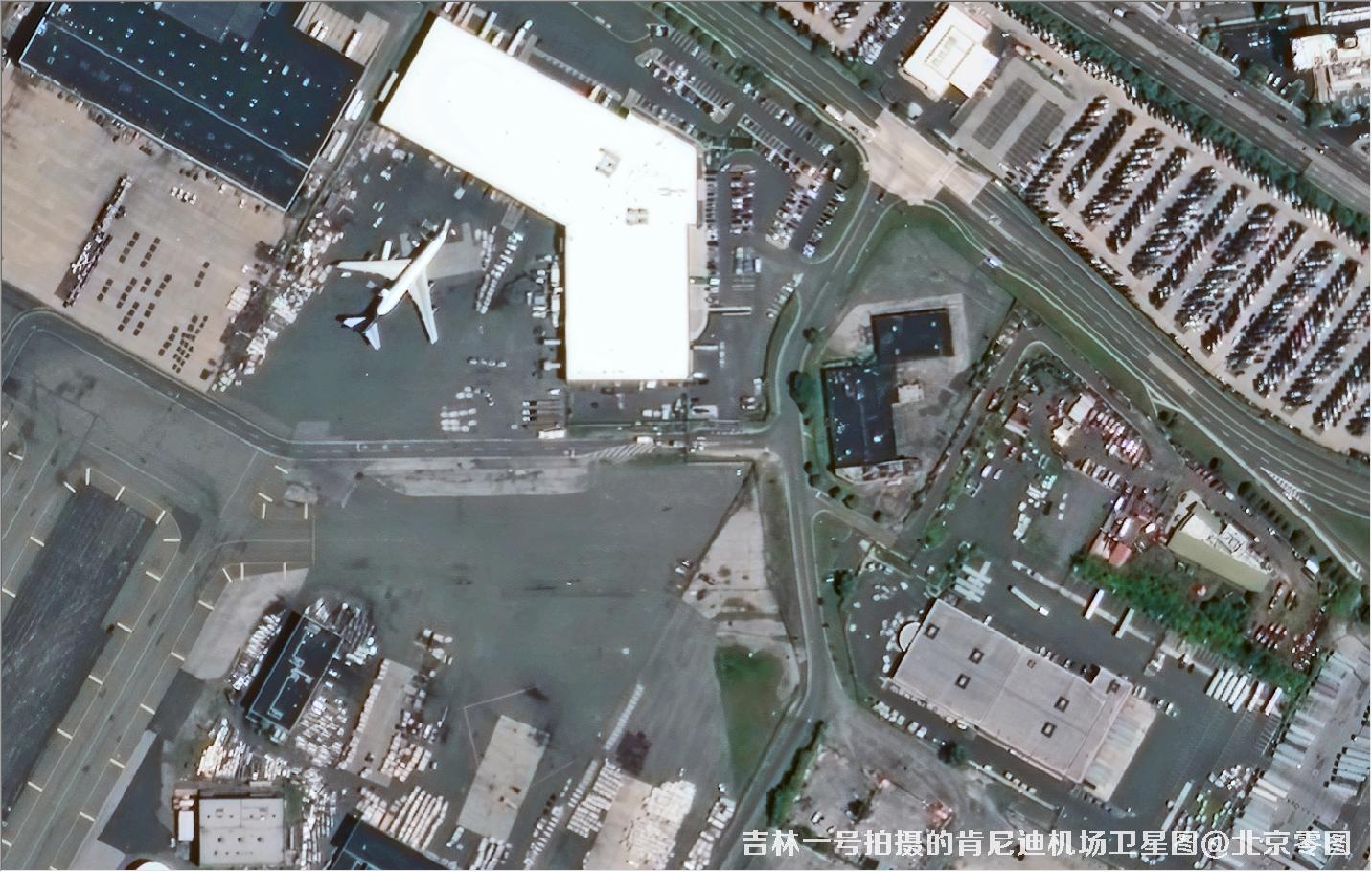吉林一号卫星拍摄的0.75米遥感影像图