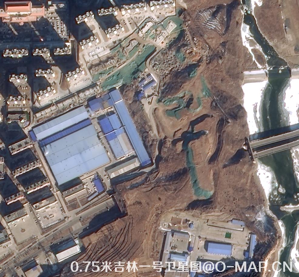 国产0.75米卫星拍摄的高清图片