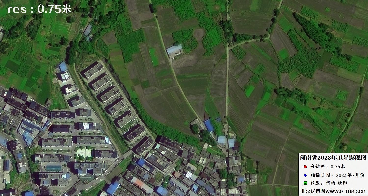 Satellite Image Samples collected by 0.75 meter satellite